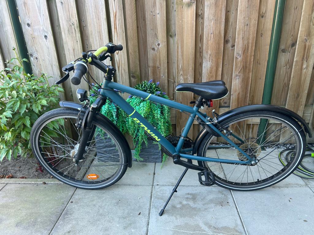 24 inch B’twin Rockrider, Ophalen, Zo goed als nieuw, 24 inch, Versnellingen