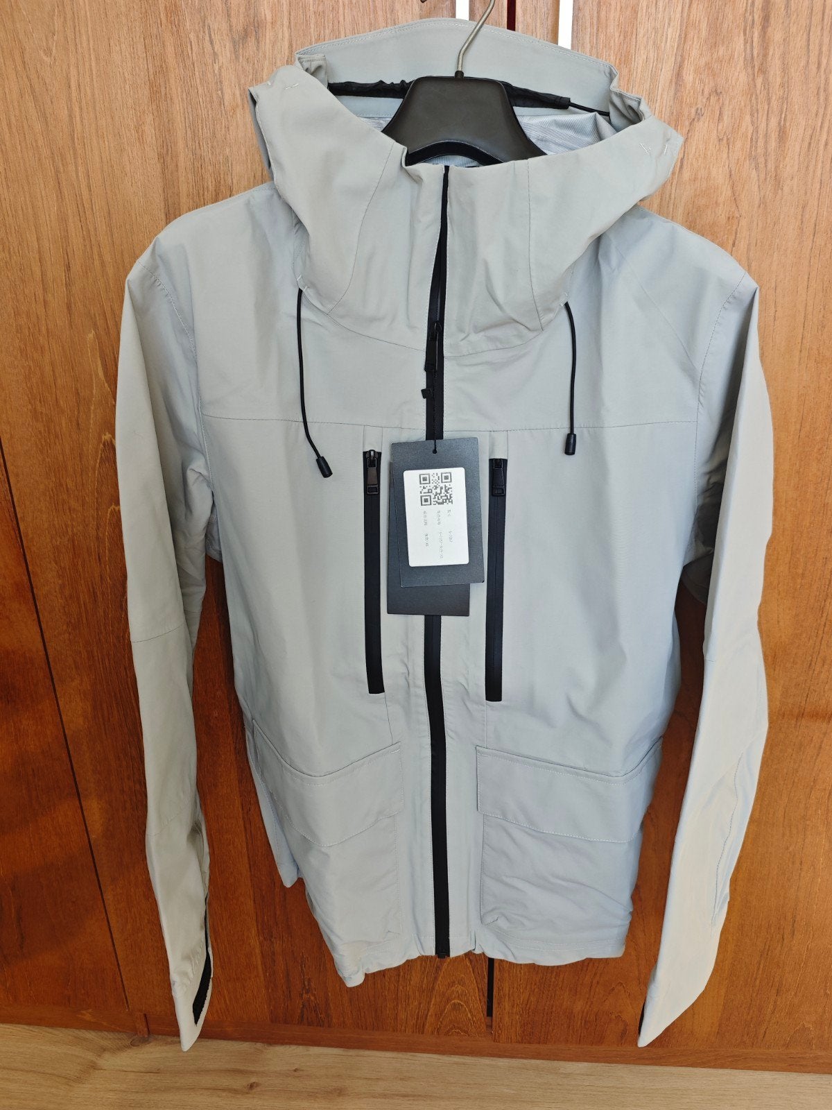New Ski/Snowboardjas-  Maat XS, Nieuw, Ophalen of Verzenden, Grijs, Maat 46 (S) of kleiner