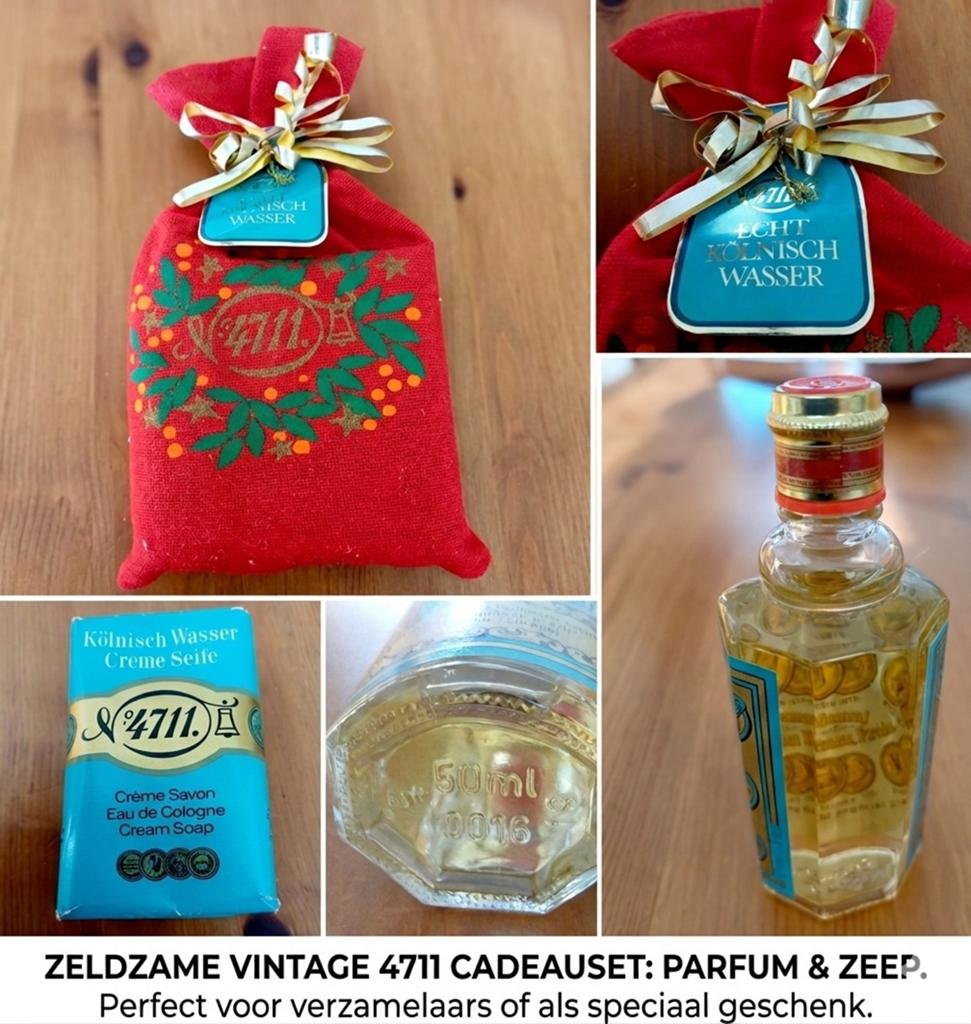 4711  Echt Kölnisch Wasser Cadeau-set, Ophalen, Nieuw, Parfumfles, Gevuld