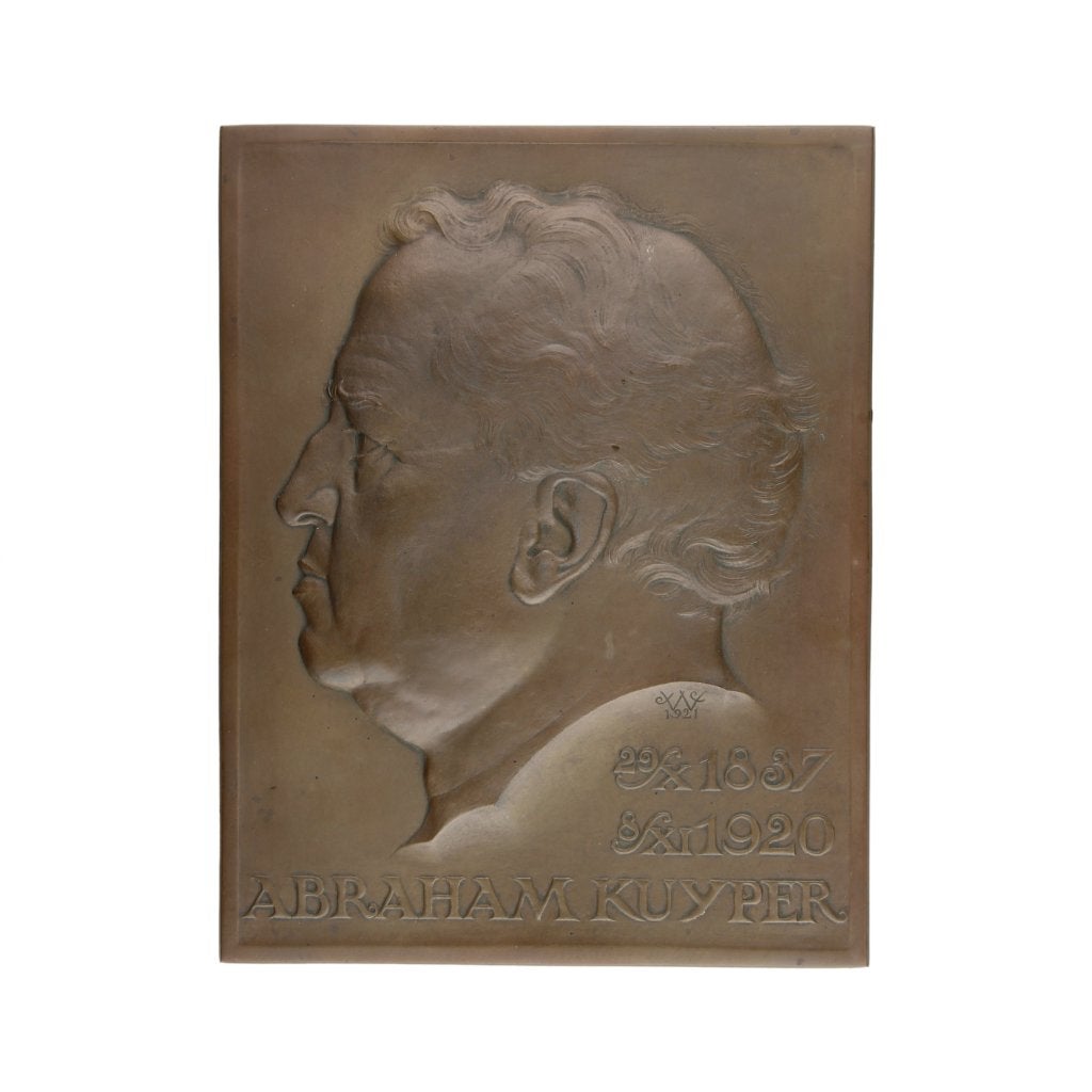 PLAQUETTE IN ORIGINELE CASSETTE J.C. Wienecke ABRAHAM KUYPER, Verzenden