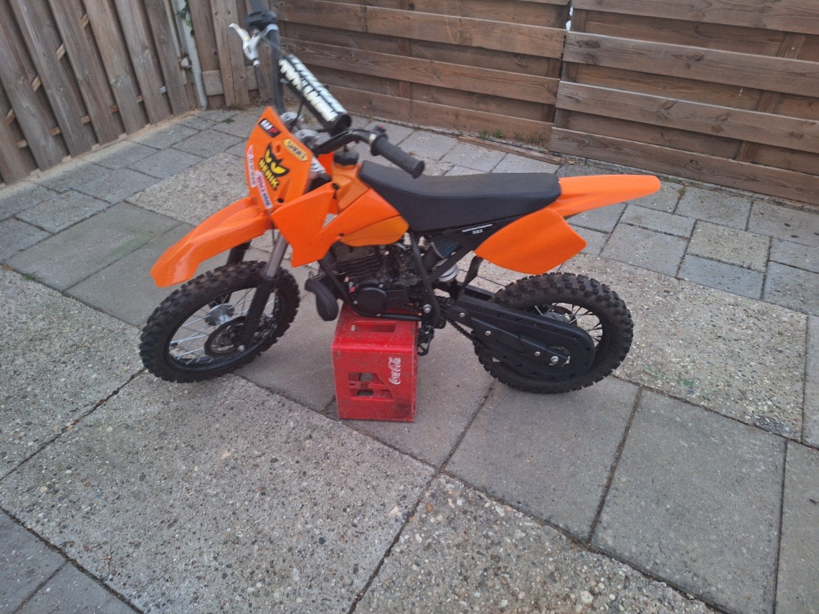 Koshine 50cc 2-takt Kinder Crossmotor / KTM Replica, Ophalen, Overige typen, Koshine, Zo goed als nieuw