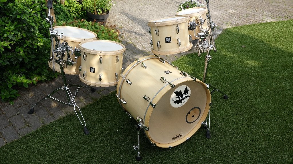 Handmade Solid Stave Lignum Drumstel, Ophalen, Zo goed als nieuw, Overige merken