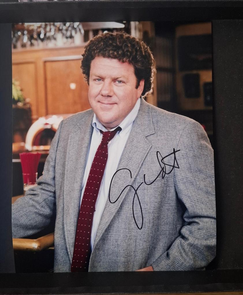Handtekening George Wendt cheers toystory COA, Ophalen of Verzenden, Zo goed als nieuw, Foto of Kaart, Gesigneerd