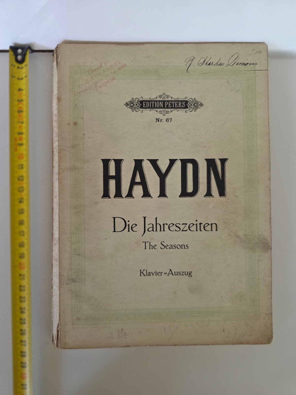 Haydn - Die Jahreszeiten (The Seasons) Oratorium, Gebruikt, Klassiek, Ophalen of Verzenden, Artiest of Componist