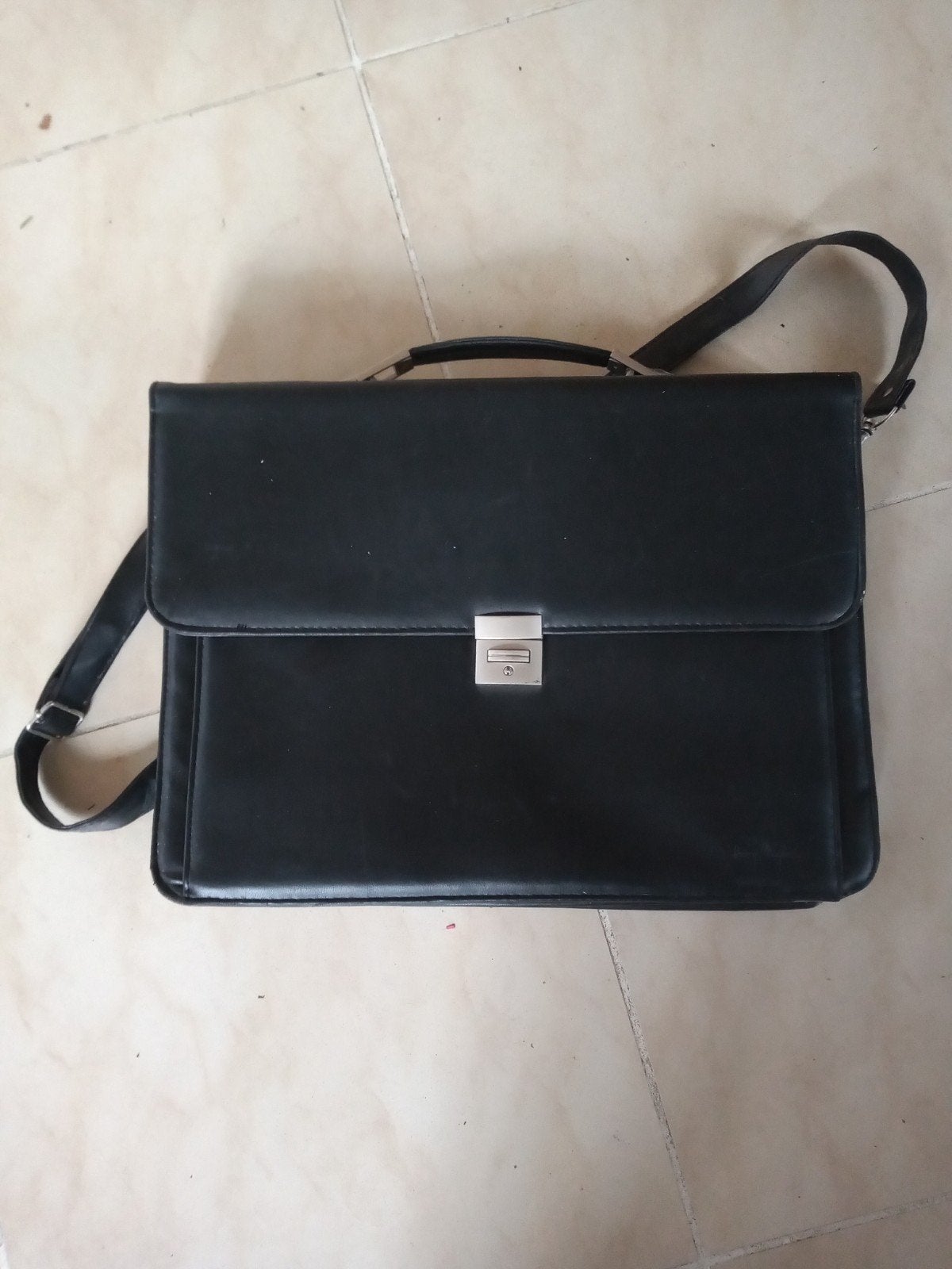 Thierry Mugler zwarte lederen tas en tas Castelijn & Beerens, Ophalen of Verzenden