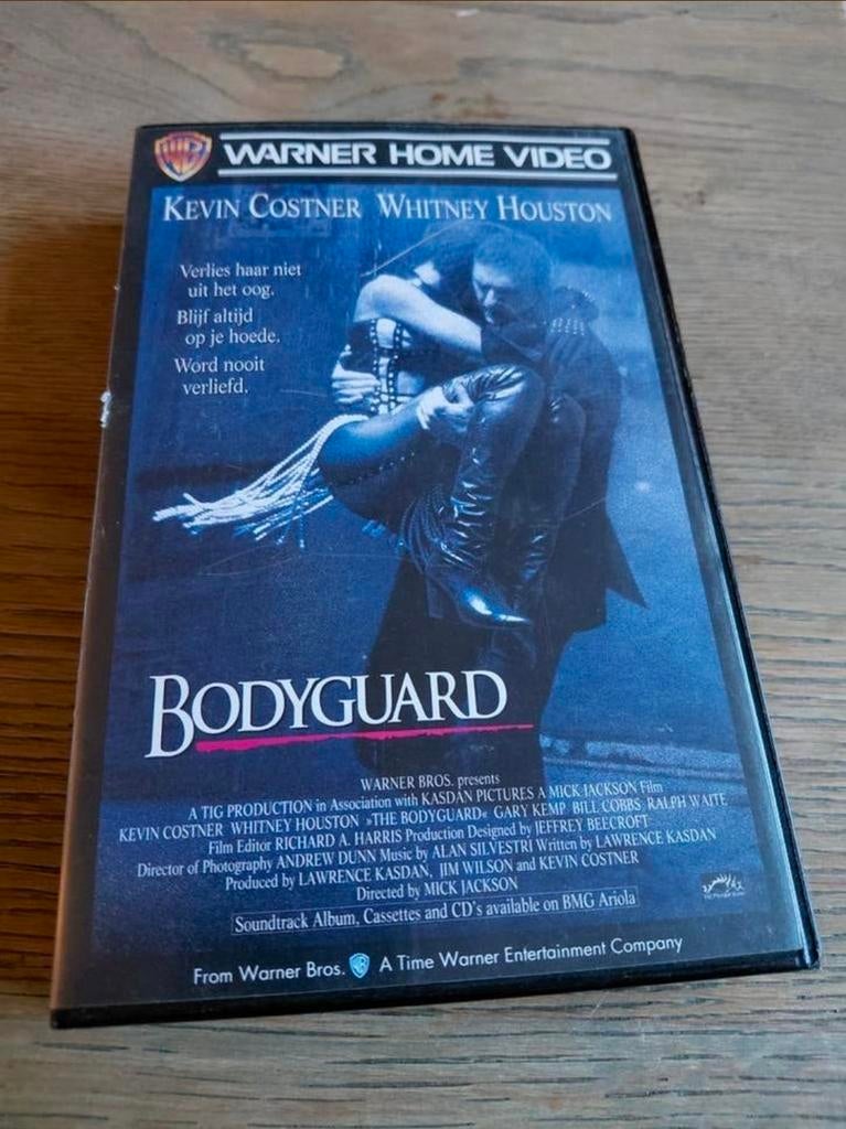 Bodyguard videoband. Whitney Houston., Alle leeftijden, Ophalen of Verzenden, Gebruikt, Natuur
