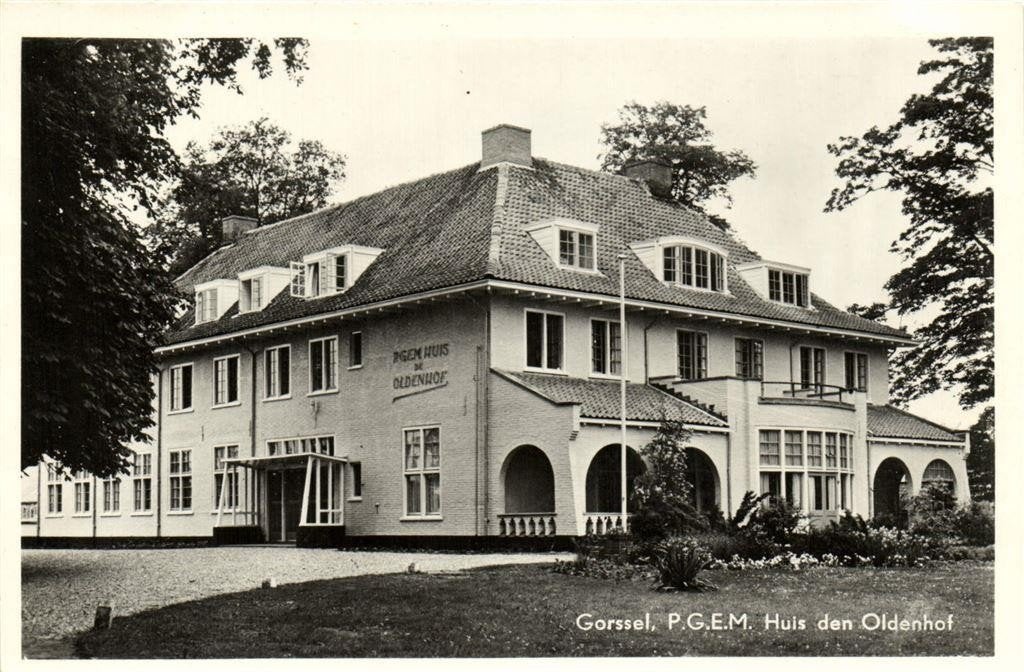 Gorssel, P.G.E.M. Huis den Oldenhof - 1960 gelopen, Ophalen of Verzenden, 1960 tot 1980, Gelopen, Gelderland