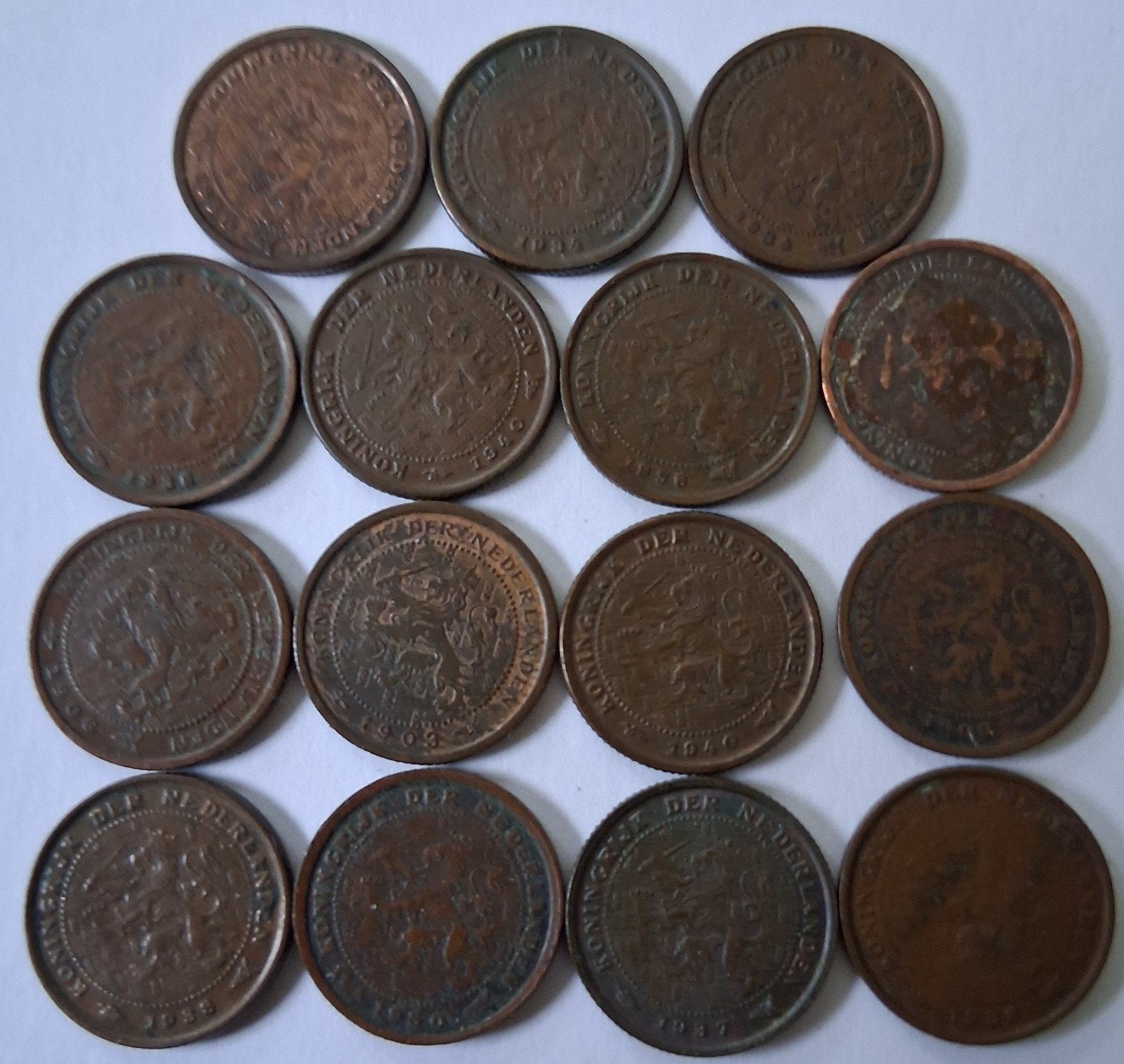 15    halve   centjes   Wilhelmina, Ophalen of Verzenden, Koningin Wilhelmina, Overige waardes