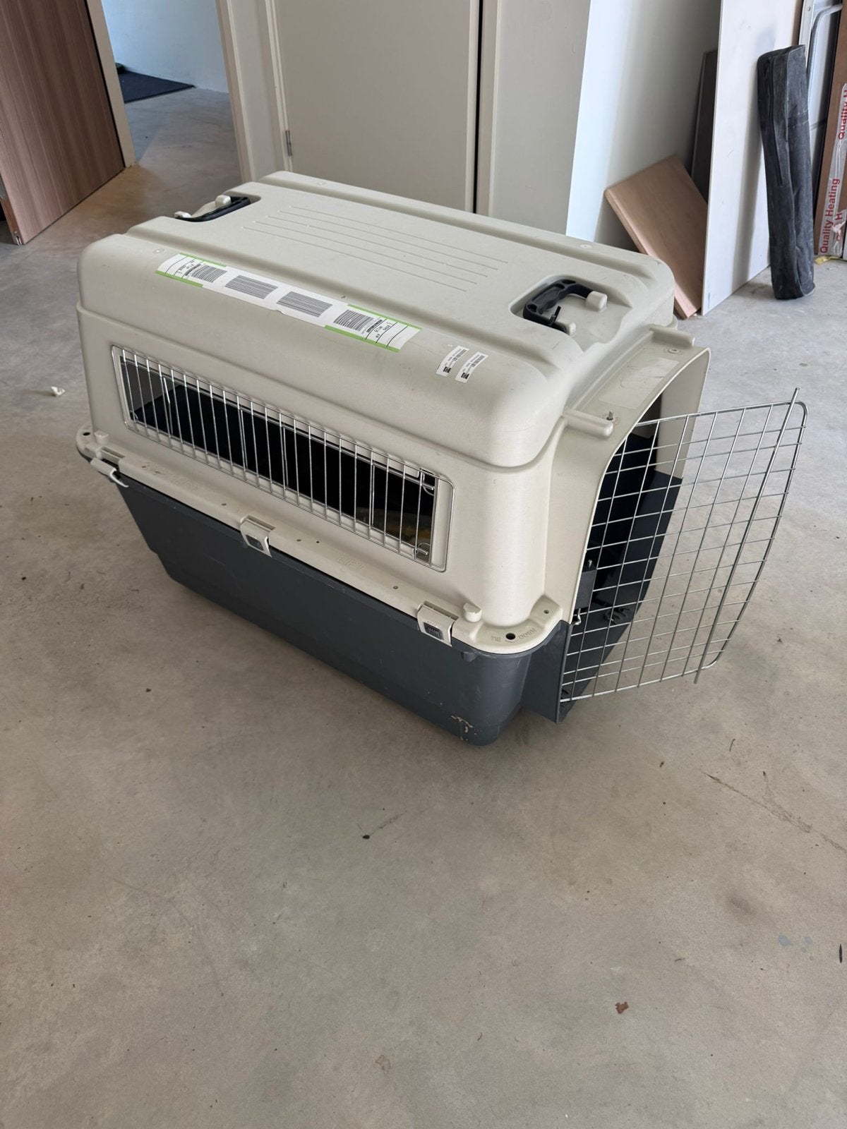 Honden transportbox 80x70, Ophalen, Zo goed als nieuw