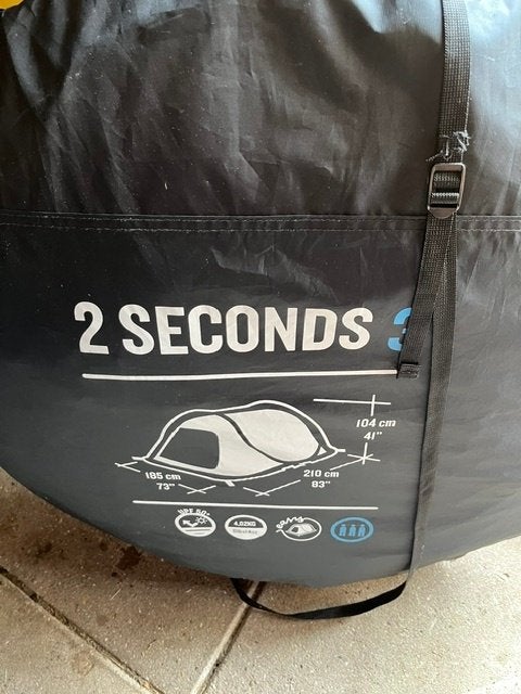 tent, Caravans en Kamperen, Ophalen, Zo goed als nieuw, Tot en met 2