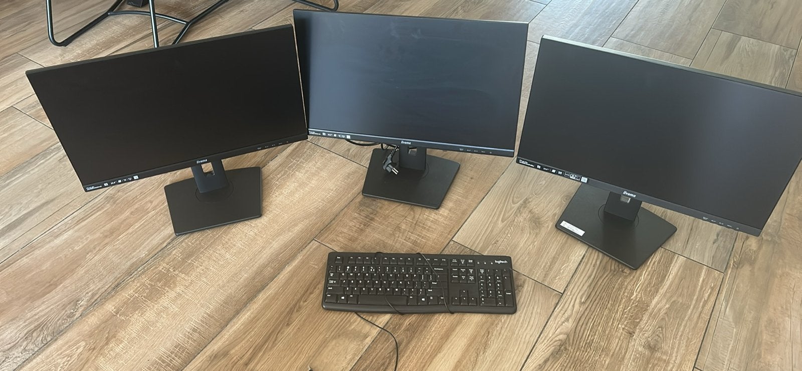 3x. Iiyama ProLite XUB2492HSU-B1 Monitor - 24 inch Full HD, Ophalen, Full HD, Zo goed als nieuw, 61 t/m 100 Hz