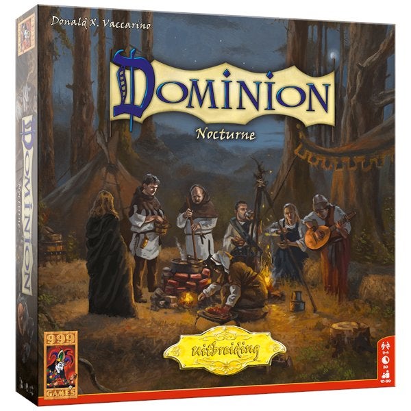 Dominion Nocturne Uitbreiding 999 Games Bordspel Nieuw, 999 Games, Nieuw, Ophalen of Verzenden, Vijf spelers of meer