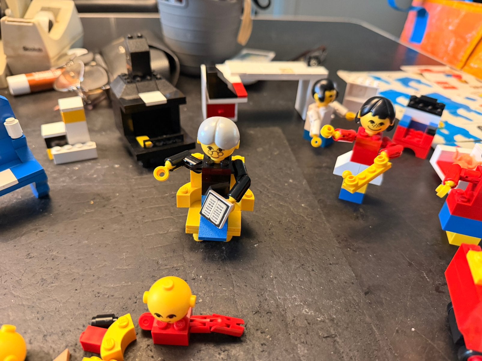 Lego uit jaren 70 met boekjes, Ophalen of Verzenden, Zo goed als nieuw