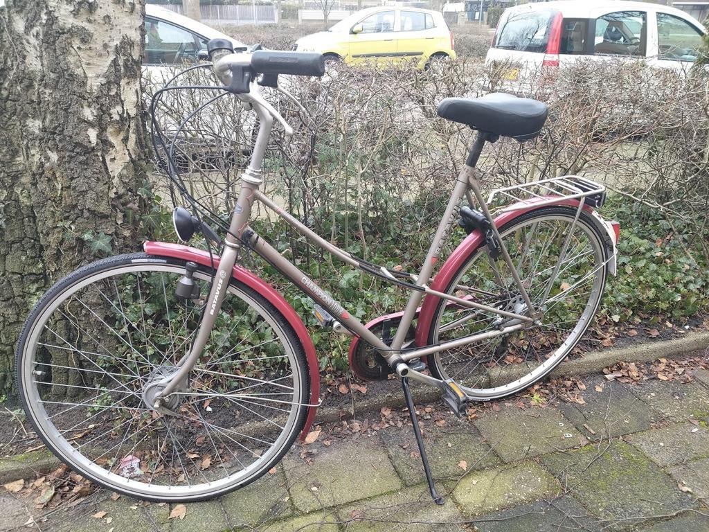 Goede BATAVUS Damesfiets 28" 56cm 6v NAGEKEKEN & RIJKLAAR, Fietsen en Brommers, Fietsen | Dames | Damesfietsen, Gebruikt, Batavus