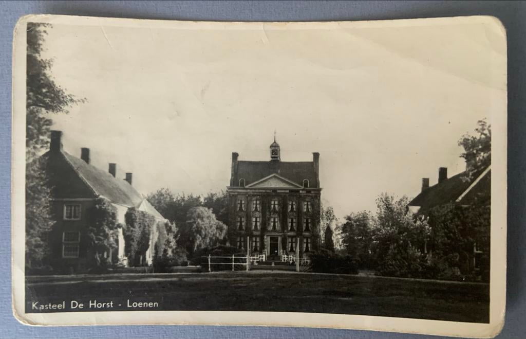 Kasteel De Horst Loenen Gelderland, Ophalen of Verzenden, Gelopen, Gelderland