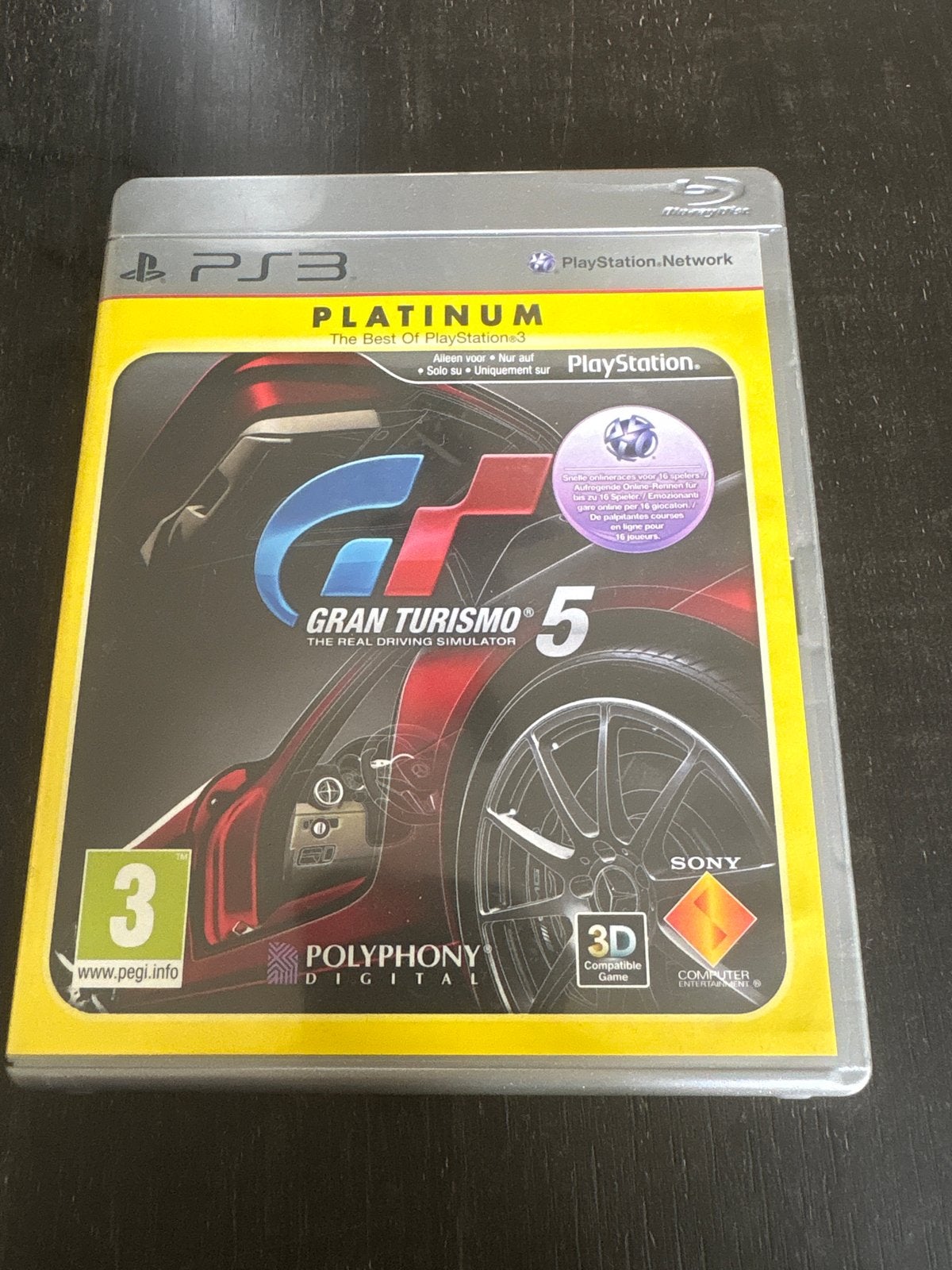 Gran Turismo 5 Platinum PS3 - Real Driving Simulator, Ophalen, Online, 1 speler, Racen en Vliegen