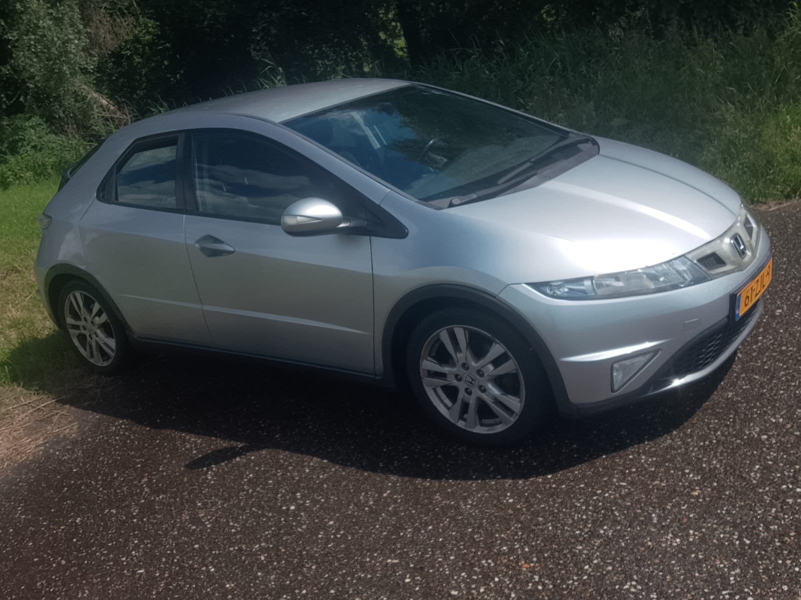 Honda Civic 1.8 I 5DR 2009 Grijs, Voorwielaandrijving, 15 km/l, 4 cilinders, Handgeschakeld