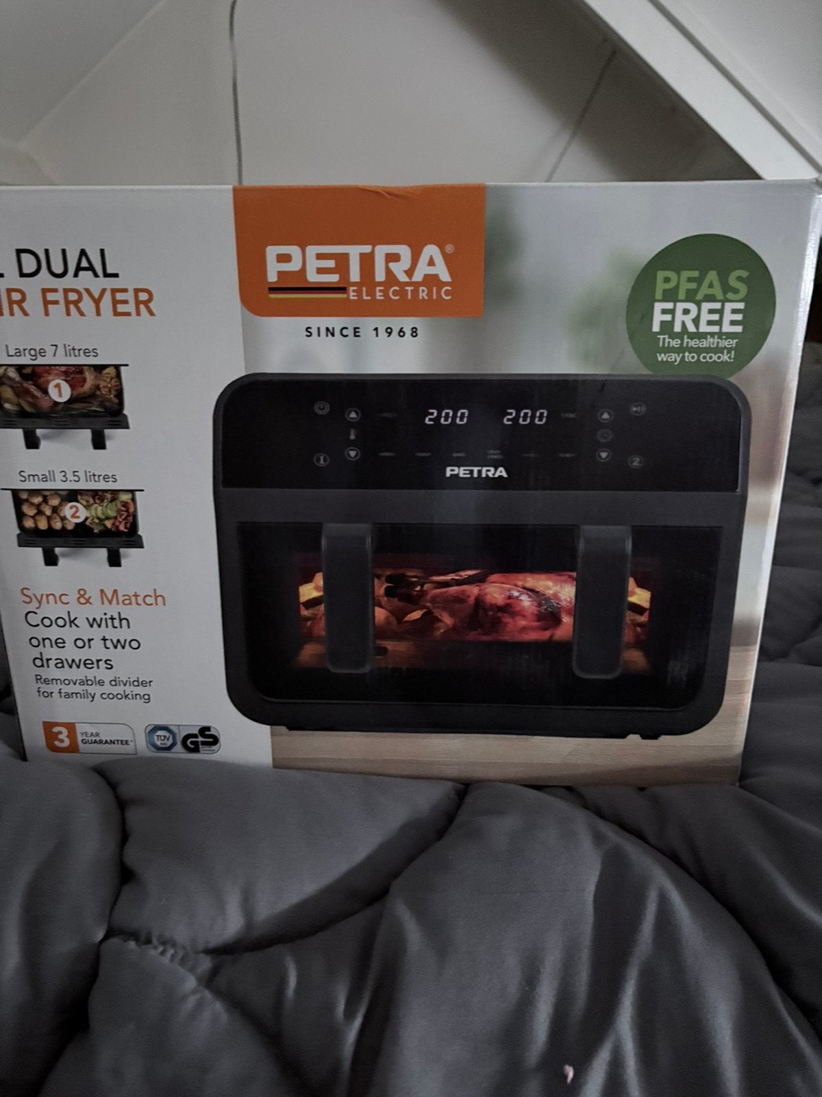 Air fryer nieuw te koop, Ophalen, Nieuw, 1500 gram of meer