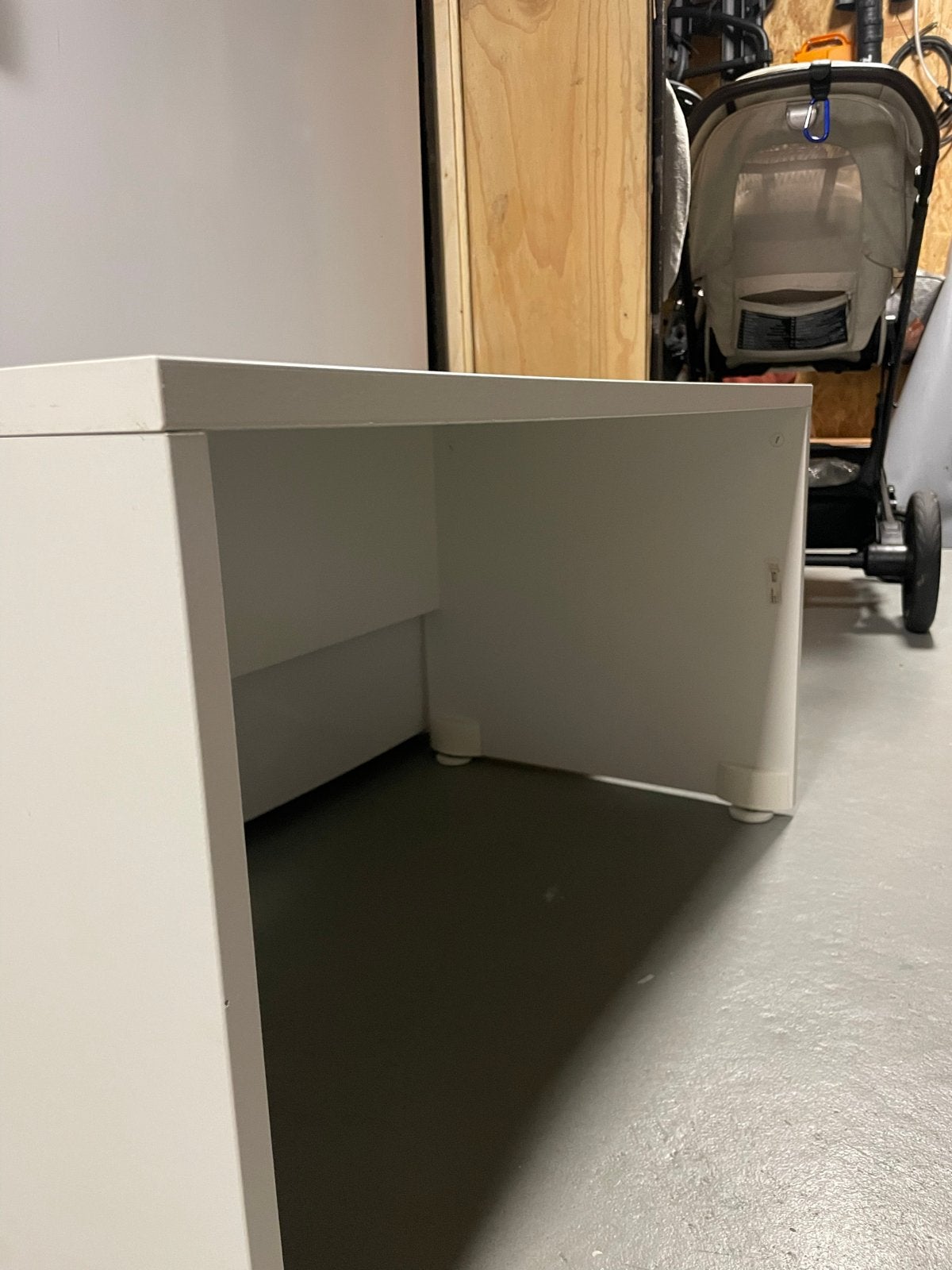 IKEA Småstad bureau kind, Opbergruimte, Gebruikt, Spaanplaat of MDF, Ophalen of Verzenden