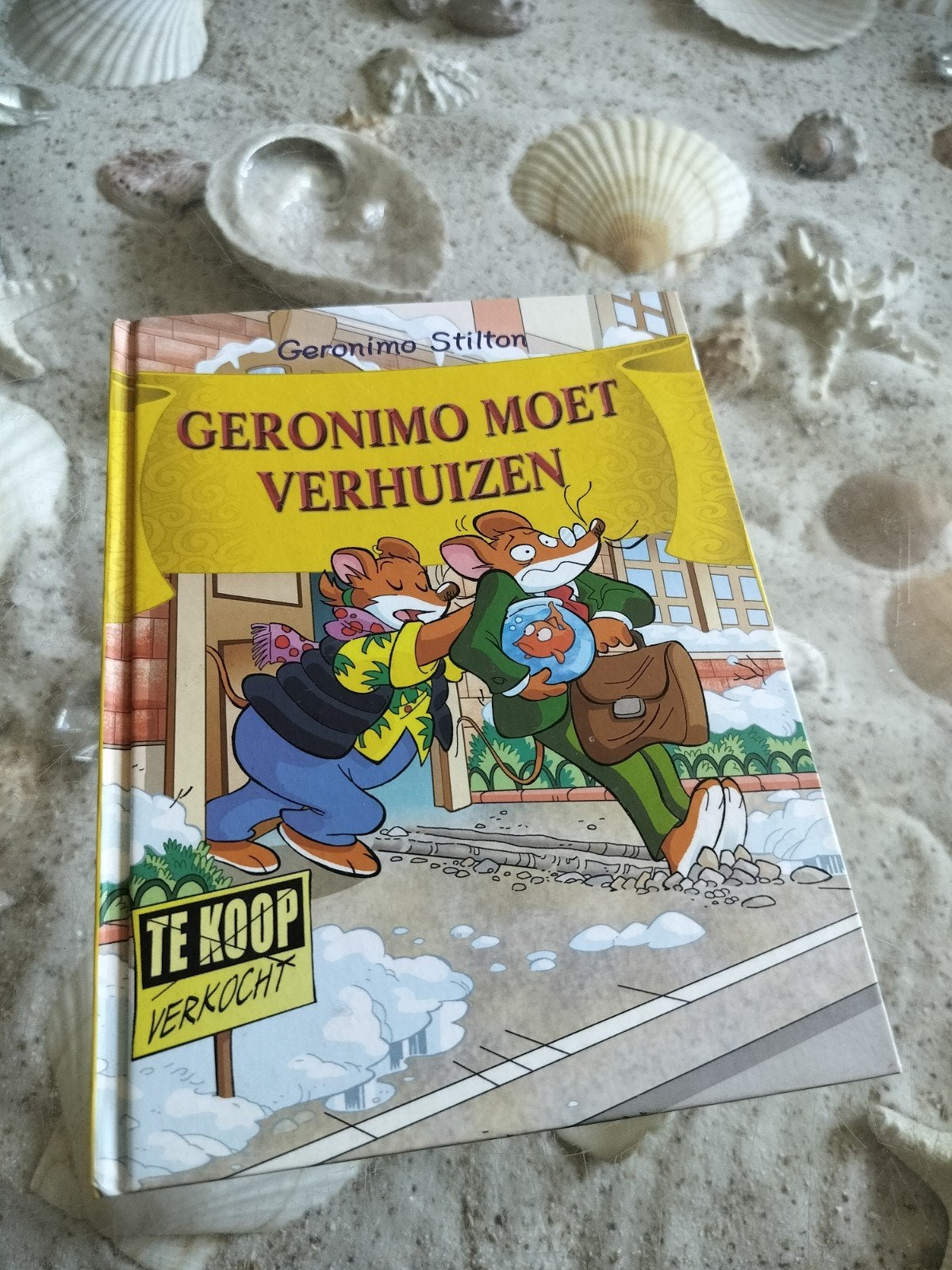 Geronimo Stilton - Geronimo moet verhuizen, Boeken, Kinderboeken | Jeugd | onder 10 jaar, Gelezen, Fictie algemeen, Geronimo Stilton