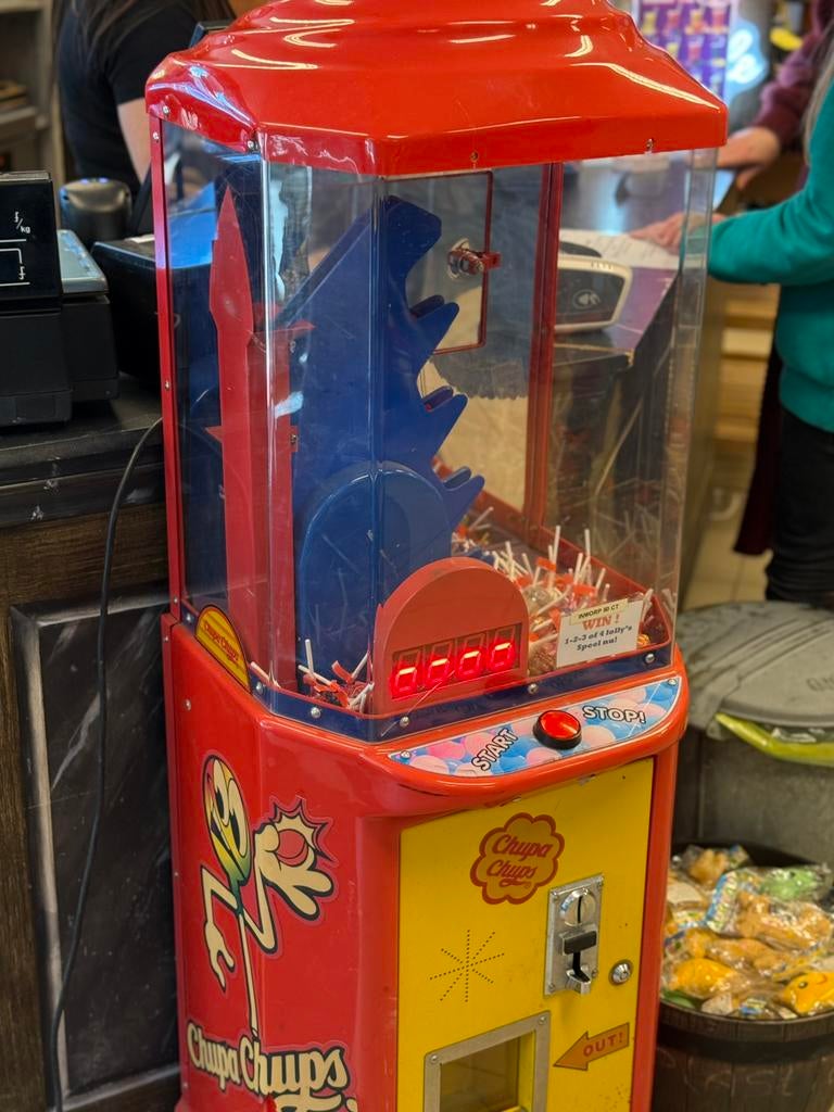 Lolly automaat chup a chup, Ophalen of Verzenden, Zo goed als nieuw