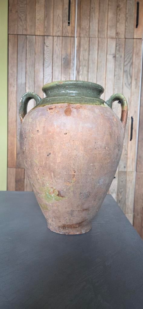 Antiek Frans aardewerk kruik/ pot, Ophalen