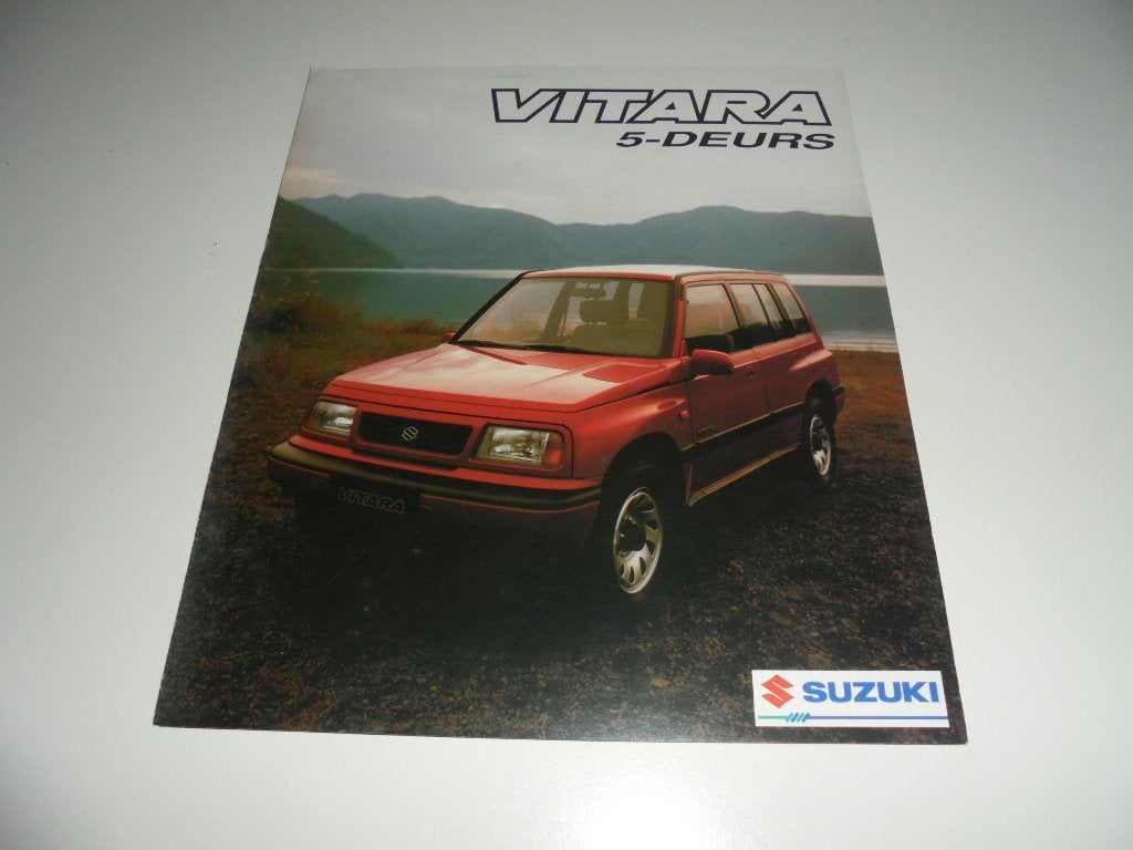 brochure Suzuki Vitara vijfdeurs  1991, Ophalen of Verzenden, Zo goed als nieuw, Overige merken