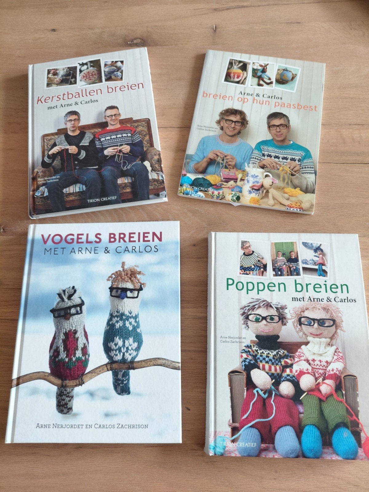 Breiboeken van Arne en Carlos en van Fiona Goble, Ophalen, Zo goed als nieuw