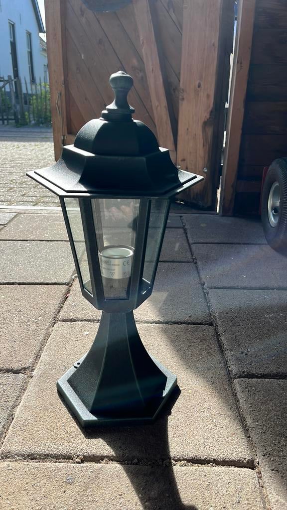 Massive buiten lantaarn, Ophalen, Staande lamp, Netvoeding, 50 tot 250 watt