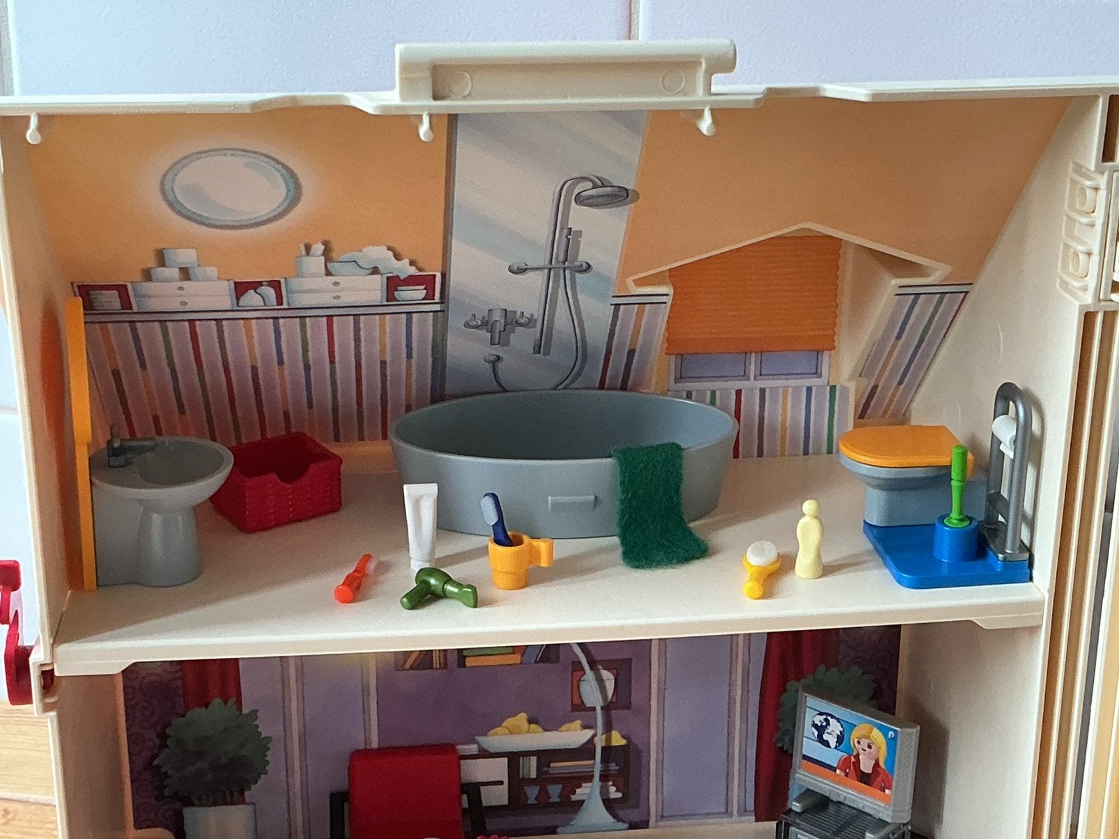 Foto 3 van PLAYMOBIL UITGEBREID MEENEEM POPPENHUIS 🛝🪁 SUPERSET !!