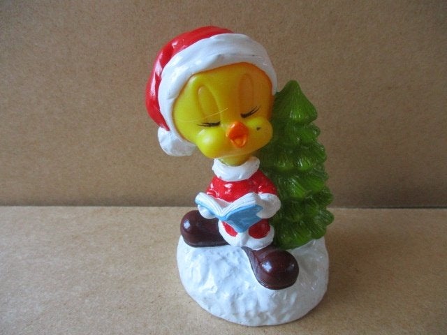adv10577 tweety figuurtje 4, Verzamelen, Ophalen, Looney Tunes, Gebruikt, Beeldje of Figuurtje