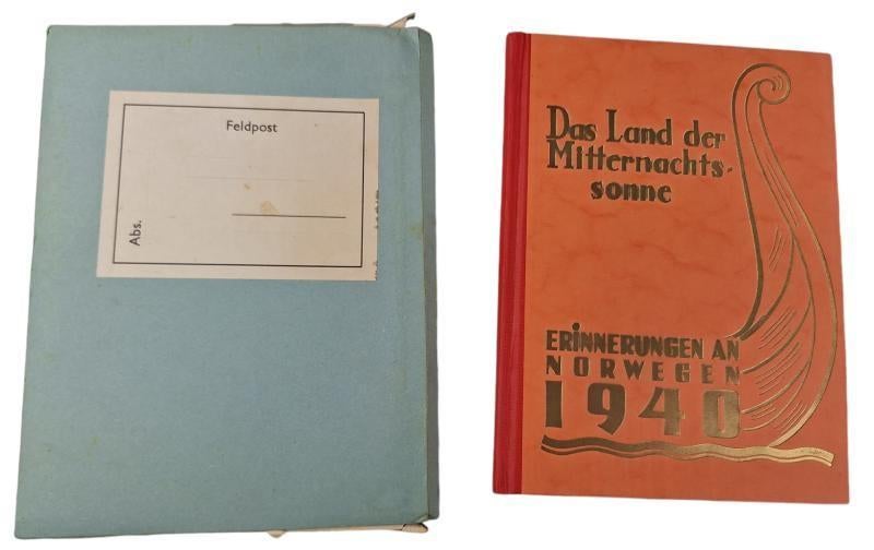 duitse ww2 norwegen  in orginele kaft boek, Verzamelen, Militaria | Tweede Wereldoorlog, Ophalen of Verzenden, Duitsland, Boek of Tijdschrift