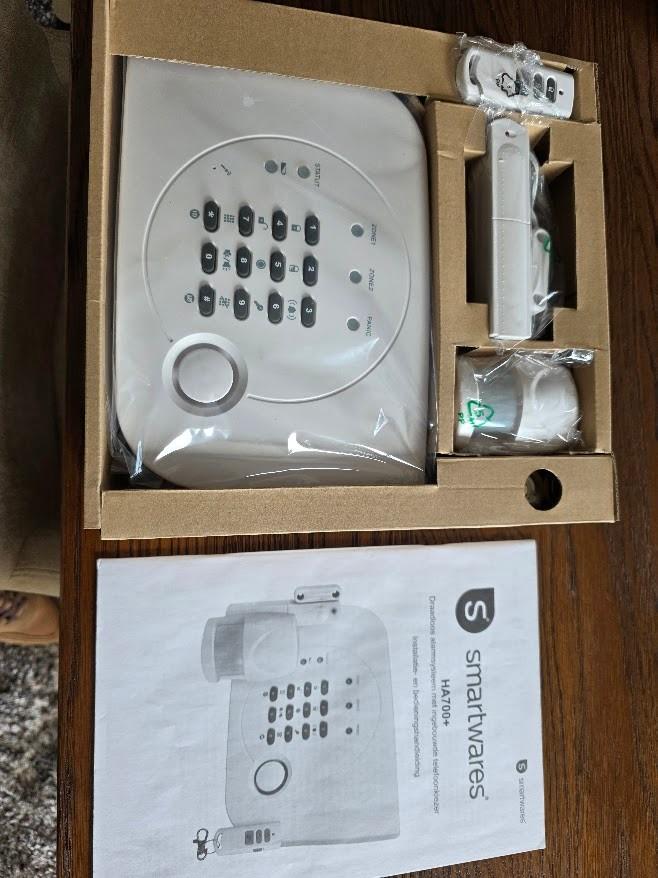 Kompleet draadloos alarmsysteem van Smartwares, Beweging, Nieuw, Ophalen of Verzenden, Compleet systeem