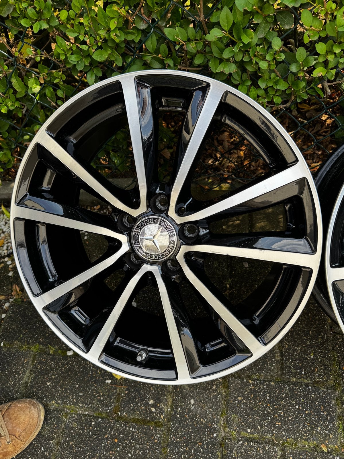 Mercedes-Benz lichtmetalen velgen, Auto-onderdelen, Ophalen, 18 inch, Gebruikt, Velg(en)