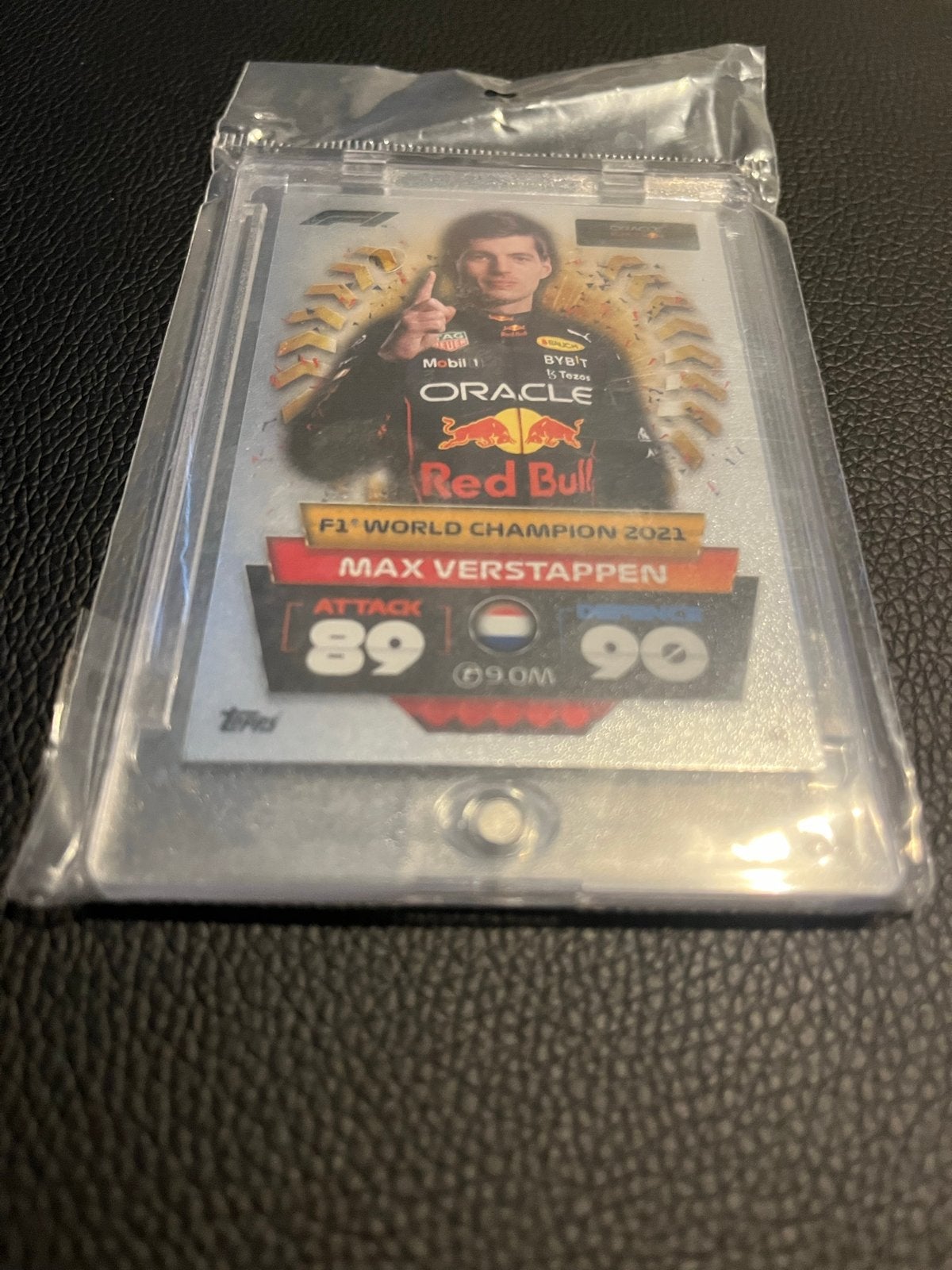 Max Verstappen F1 World Champion 2021 Topps Turbo Attax, Ophalen of Verzenden, Nieuw, Formule 1