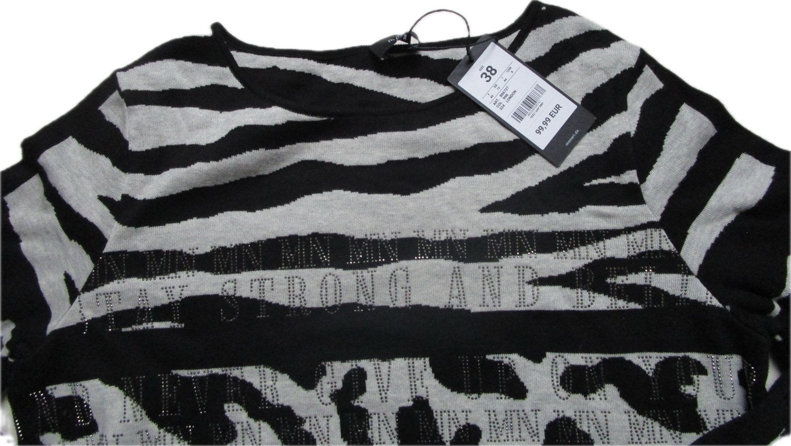 Truitje Monari, Kleding | Dames, Verzenden, Nieuw, Maat 38/40 (M), Zwart