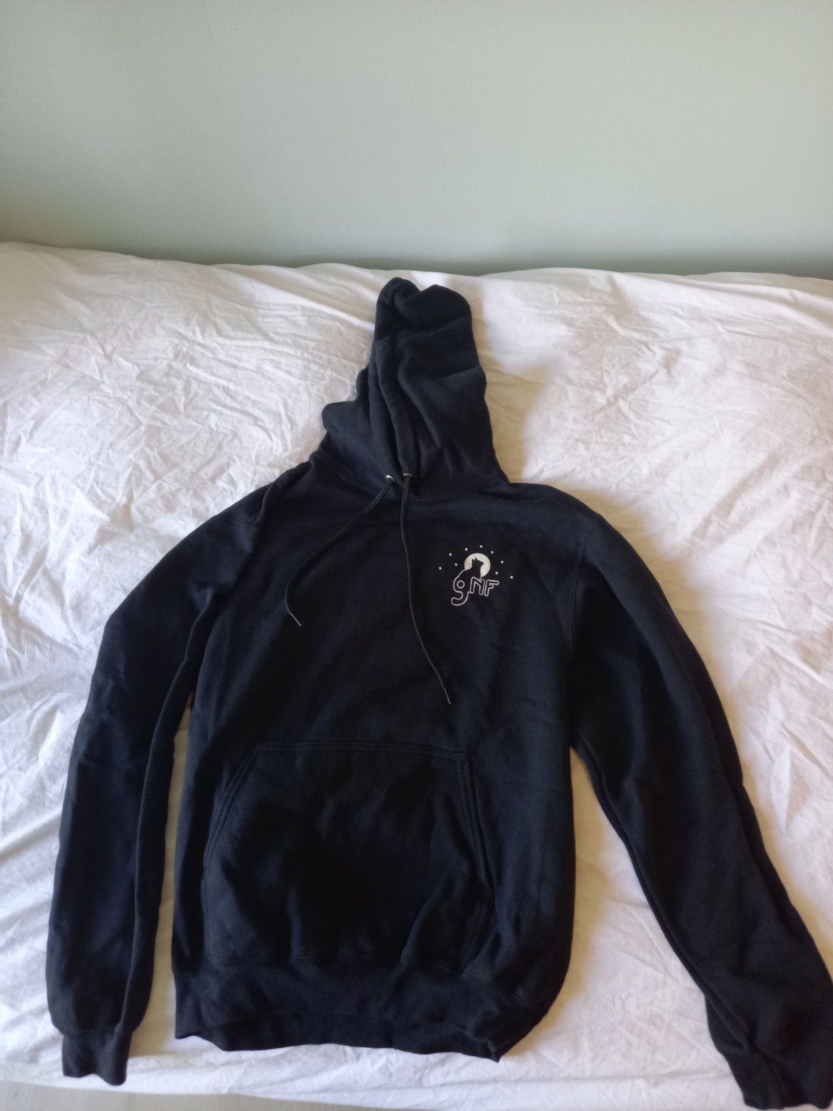 GeorgeNotFound merchandise hoodie, Ophalen of Verzenden, Zo goed als nieuw, Maat 46 (S) of kleiner, Zwart