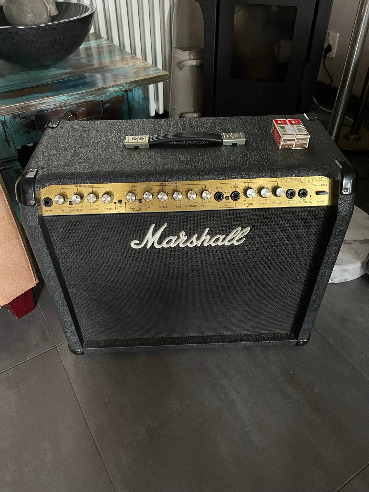 Marshall Valvestate 8080 gitaarversterker, Ophalen, Gebruikt, Gitaar, 50 tot 100 watt