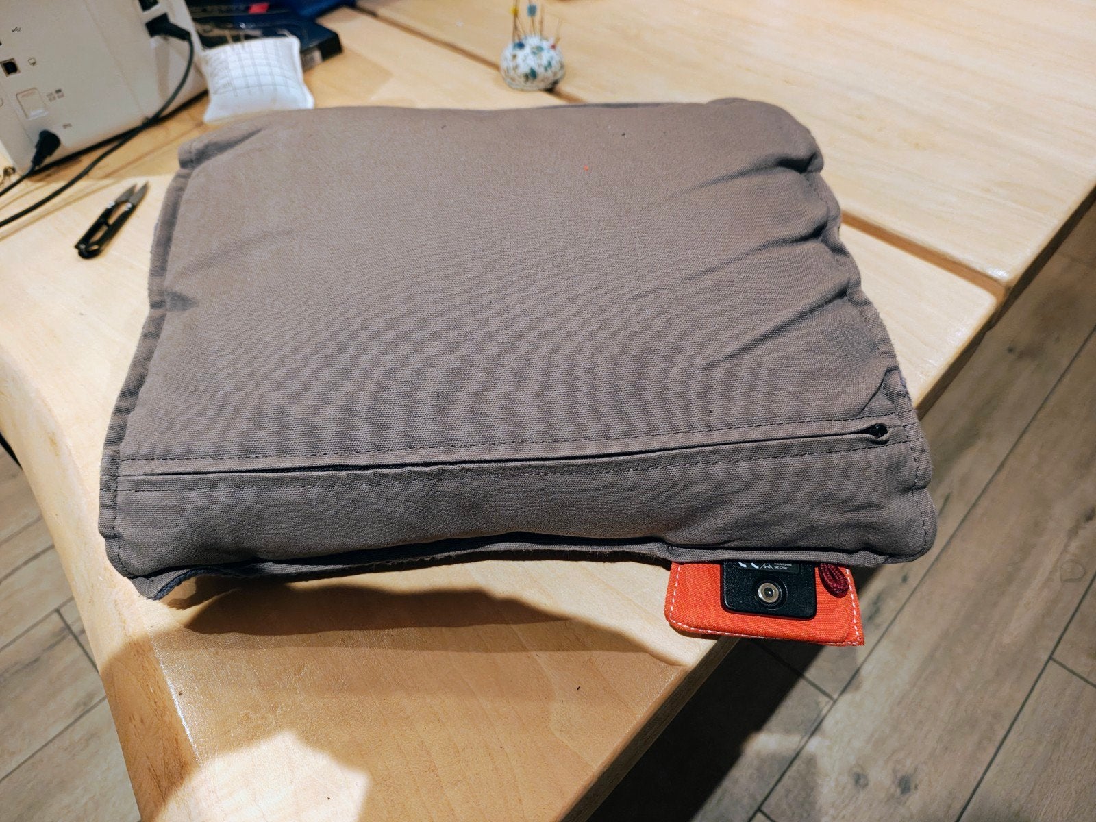 Stoov Oplaadbaar Warmtekussen 45x35 - Grijs, Ophalen of Verzenden, Grijs, Rugkussen, Overige merken