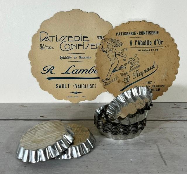 Matfer blikken bakvormpje Franse vintage, Ophalen of Verzenden