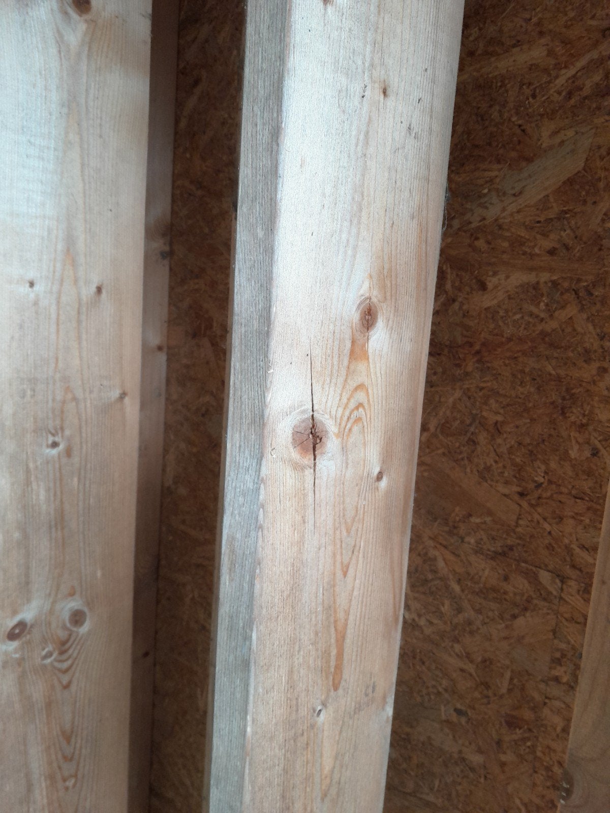 4 Nieuwe Houten Wanden met Vezelplaat en Tengels, Ophalen