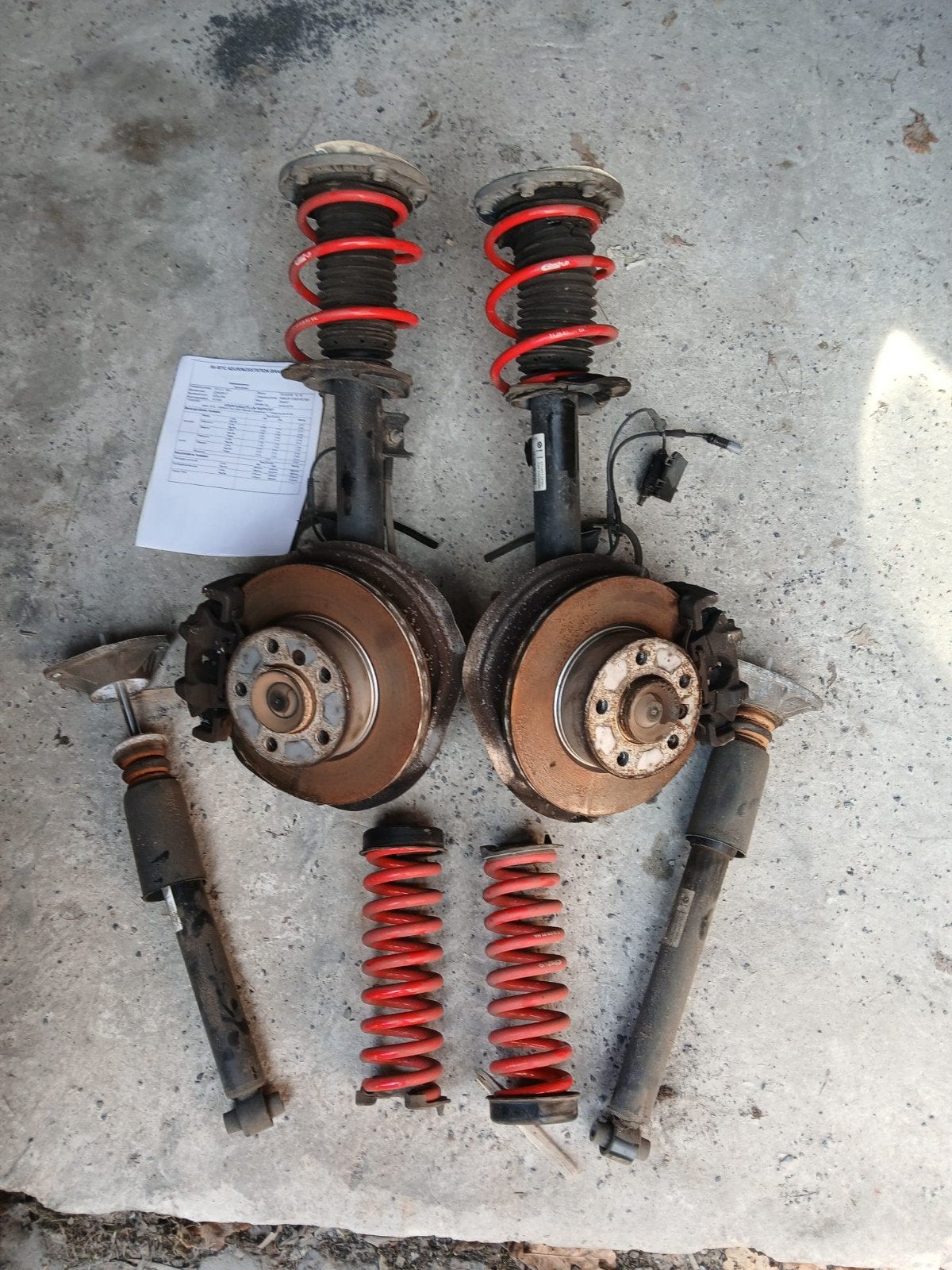 bmw f20 verlaging set eibach, Ophalen, Nieuw, BMW