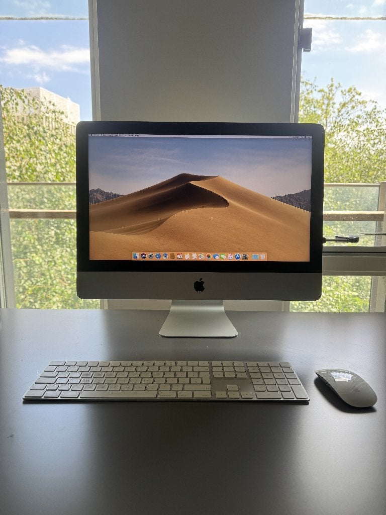 iMac 21.5" (april 2019), Computers en Software, Apple Desktops, Ophalen, Gebruikt, IMac, 1 TB
