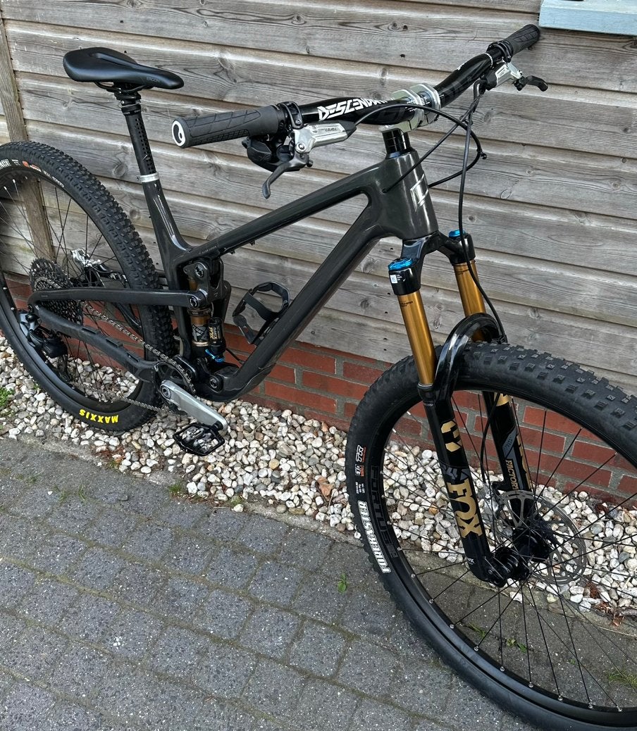Propain Hugene CF 2 Large, fox factory 2025 ALS NIEUW!, Fietsen en Brommers, Fietsen | Mountainbikes en ATB, 57 cm of meer, Zo goed als nieuw