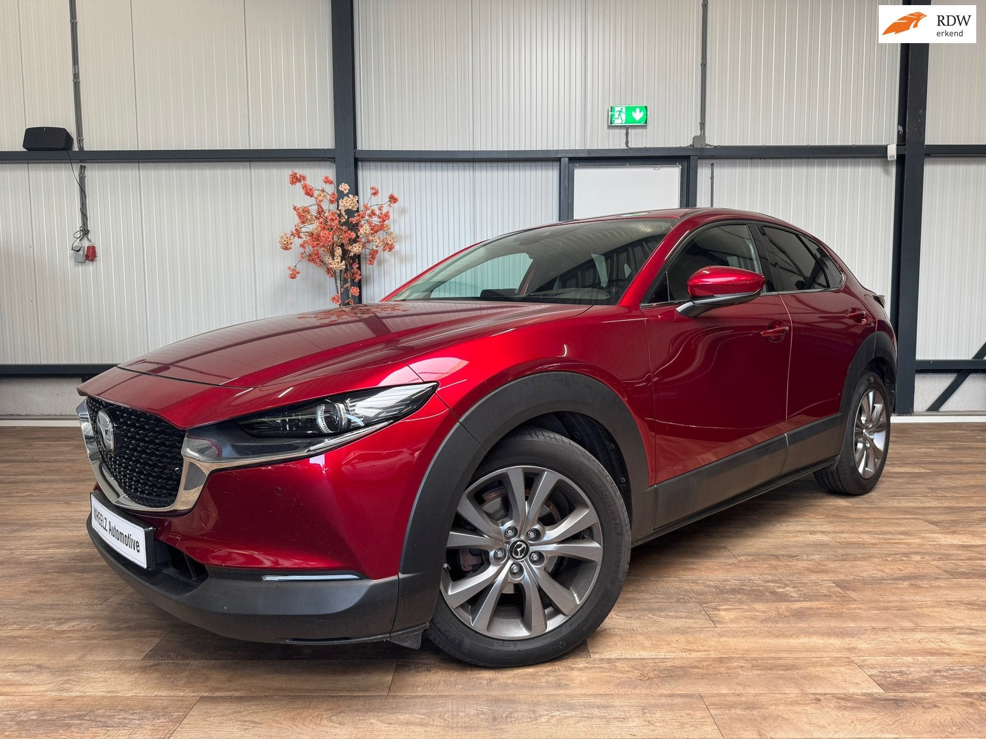 Mazda CX-30 2.0 Hybrid automaat / leder / camera / eerste ei, Auto's, Mazda, Automaat, Gebruikt, Zwart, Bedrijf