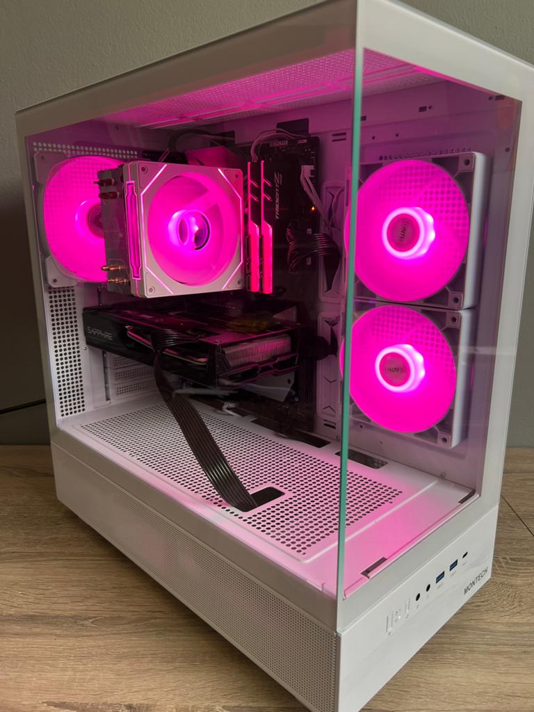 Game PC, Intel I5, RX5700XT, 16GB DDR4, Computers en Software, Desktop Pc's, Zo goed als nieuw, 3 tot 4 Ghz, SSD, 16 GB, Met videokaart