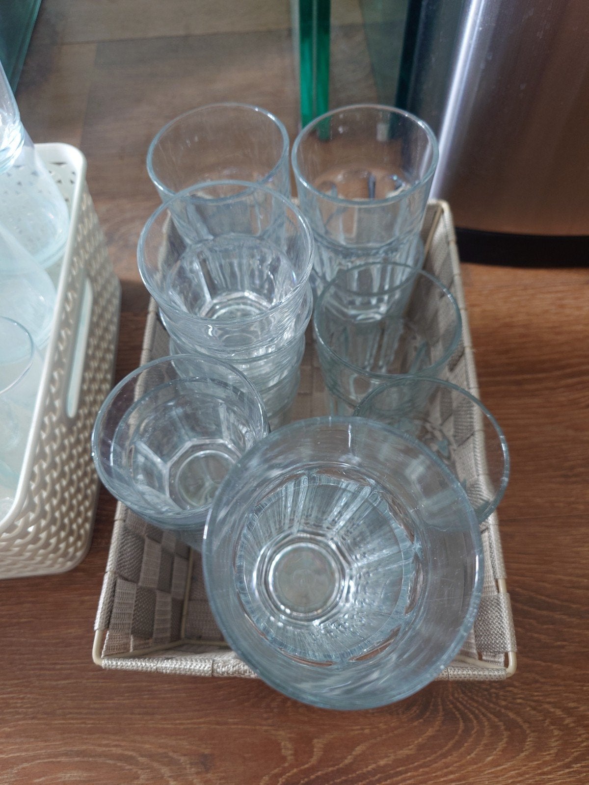 Diverse glazen, gratis, Huis en Inrichting, Keuken | Servies, Ophalen, Glas of Glazen, Gebruikt, Glas
