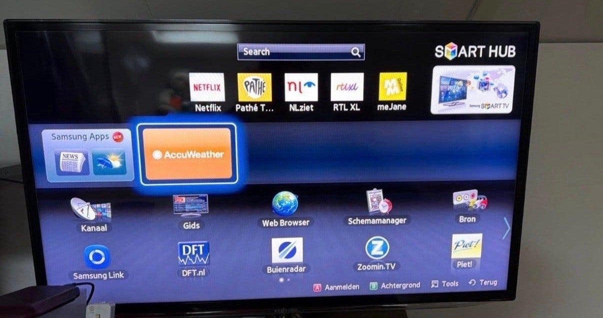 Samsung Smart TV  40 inch Full HD LED, Ophalen, LED, Zo goed als nieuw, Samsung