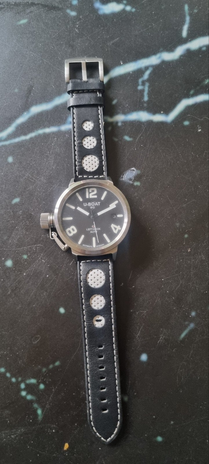 U Boat horloge, Ophalen, Staal, Polshorloge, Overige merken