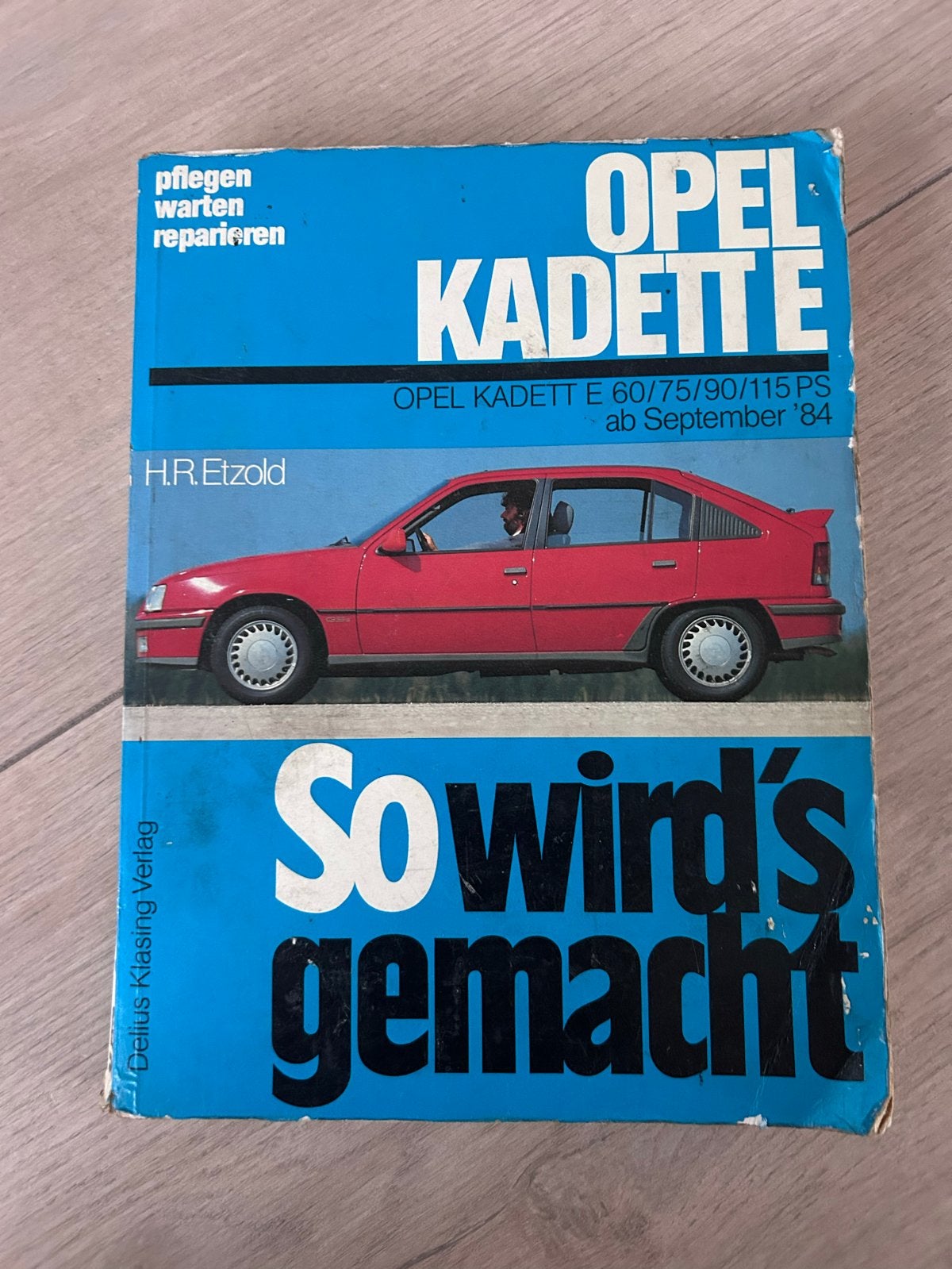 Opel Kadett E So wird's gemacht onderhoudsboek, Boeken, Ophalen, Gelezen, Opel
